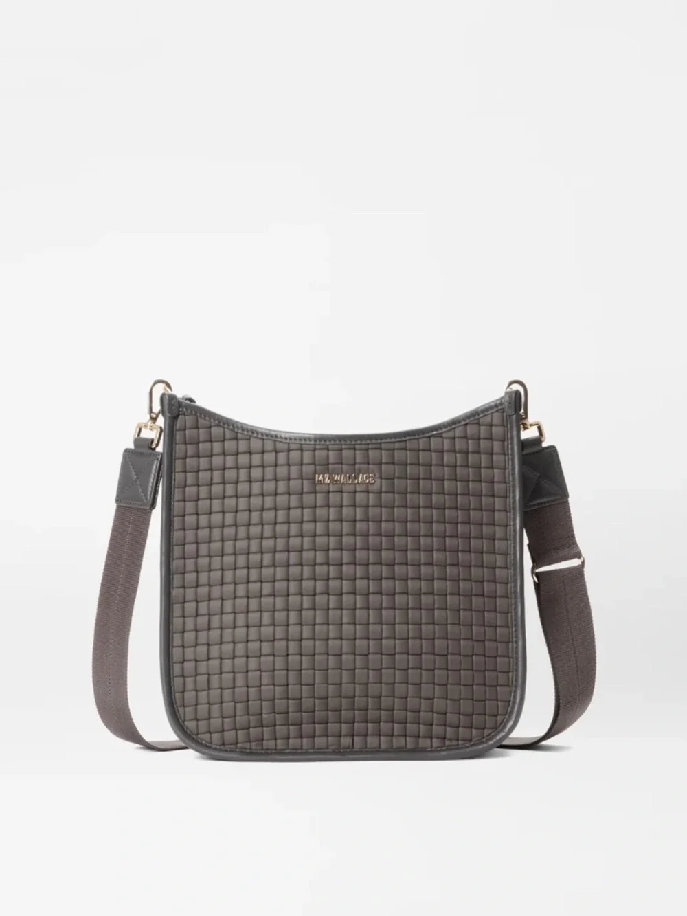 MZ WALLACE WOVEN BOX CROSSBODY BAG New without tags - Picture 1 of 5